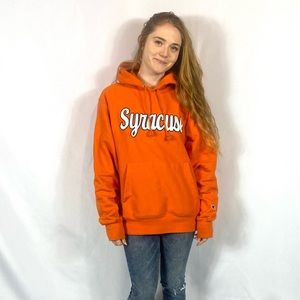 Orange Syracuse Champion Hoodie